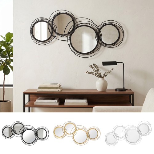 Modern metal wall art with - wall,