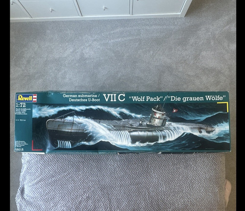 Revell type vii c - 1:72, german