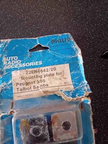 Radio mounting plate - radio,