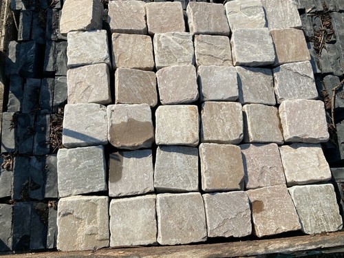 Raj green tumbled - raj, stone