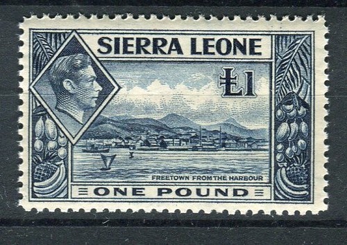 Sierra leone kgvi 1938 1 - sierra, 1938-44