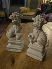 Pair Of Vintage Plaster/ Cast