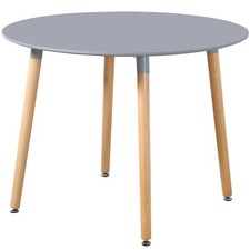 Circular Dining Table Grey