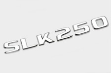 Silver Chrome SLK250 Car