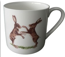 Hares 1 pint bone china mug