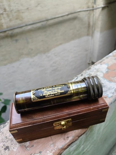 Handmade brass kaleidoscope - handmade,