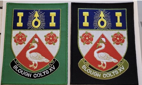 Slough rugby club colts woven - slough,