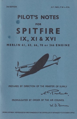 Pilot notes for - pilot's,