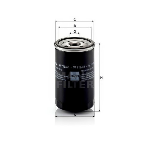 Mann w719 oil - mann,