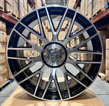 Mercedes C Class E Class S Class x4 20" C63s AMG Style Alloys 8.5J/9.5J Black MF