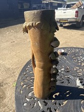African Tribal Tall Snake Skin