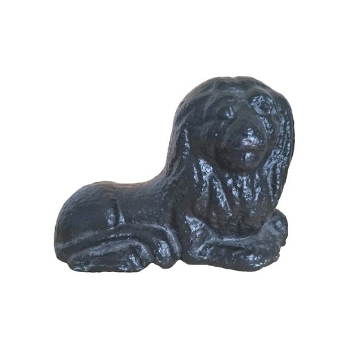 Antique lion doorstop cast - lion,