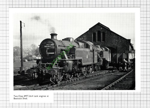 Beattock shed railway engines - beattock,