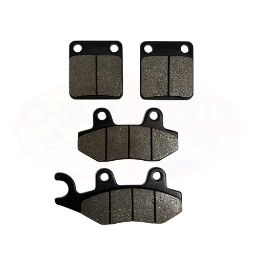 Front rear brake pads for - front,