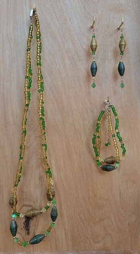 Paper bead piece set - 3, set-paper