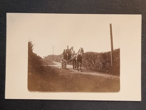 Fremington postcard c1910 real - fremington,