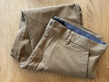 Next Men's Cotton Chino Trousers, Size 36 Slim Fit Short leg