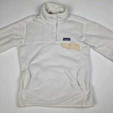 Patagonia Women's Teddy Fleece - White - Size Large - Polartec Thermal Pro