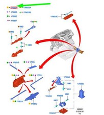 FORD TRANSIT MK4 Lifting Jack Emergency Breakdown Kit 2292513 NEW