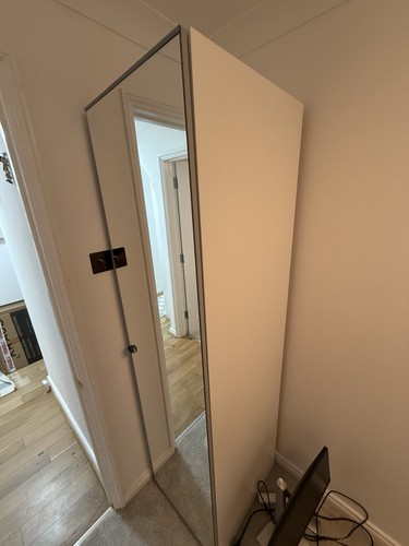 Ikea wardrobe white - white, –