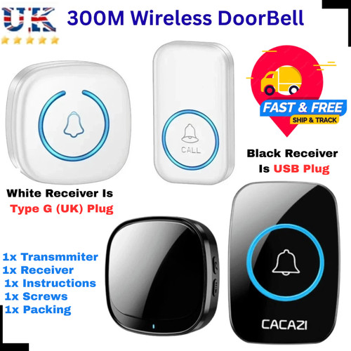Wireless door bells waterproof - wireless,