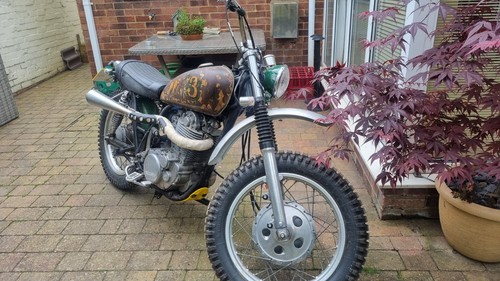Yamaha sr400 scrambler desert - scrambler,