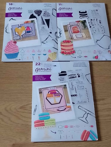 Gemini stamp die sets - x,