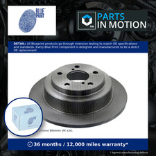 2x Brake Discs Pair Solid fits