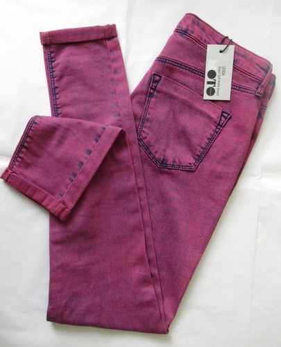 Bnwt topshop moto leigh pink - topshop,