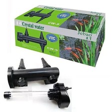 Jebao 9w CW UV UVC Ultra Violet Light Clarifier Water Steriliser £39.21 Each U.K