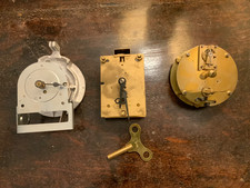 3 vintage clock movements