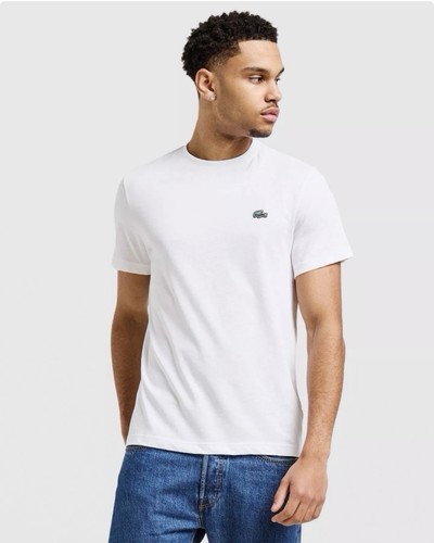 Lacoste men white - men's, cotton