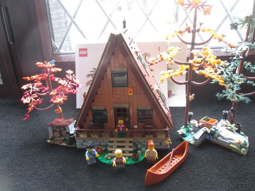 Lego 21338 ideas frame - lego, cabin