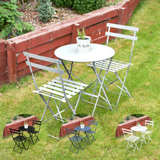 Bistro table chairs - table, &