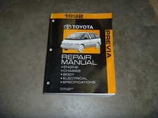 1992 Toyota Previa Van Shop