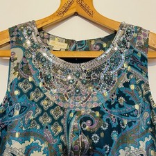 Monsoon Size 10 Dress Silk