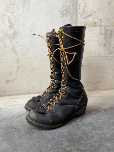 Wesco logger lineman boots - logger,