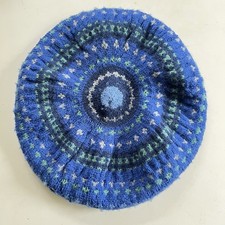 Fairisle Hand Knitted Blue