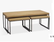 John Lewis Calia Coffee Table with Nest of 2 Tables John Lewis Calia Oak Tables