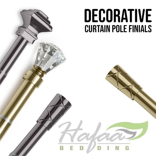 Decorative curtain pole 28mm - curtain,