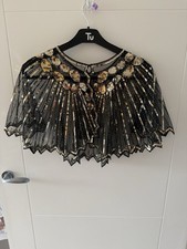 1920s Flapper Girl Shawl And