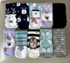 Totes Ladies Slipper Sox Christmas Characters Themes Gift Stocking Filler