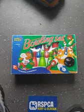 Chad Valley Championship Bowling Set For Kids. Skittles & Bowling Balls