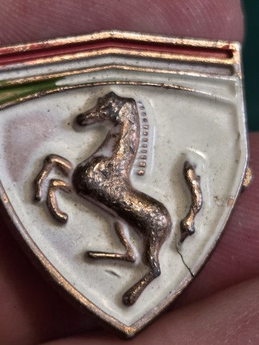 Vintage 1960s ferrari lapel - vintage,