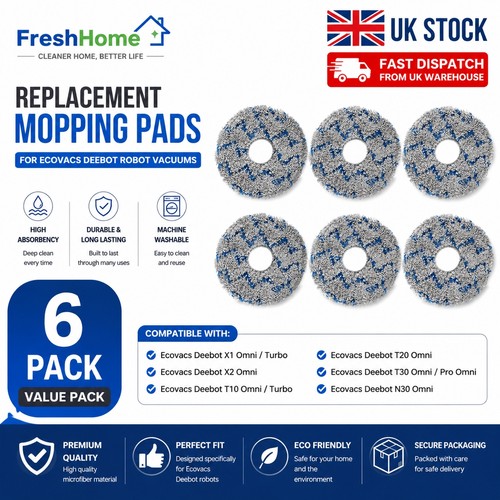 Replacement mop pads for - replacement,