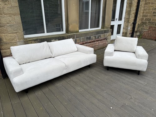 Habitat julien velvet seater - velvet,