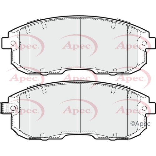 Brake pads set - pads,