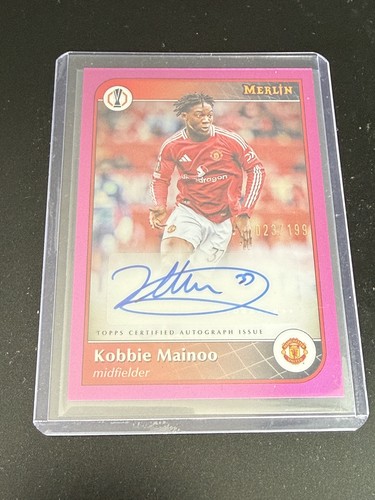 Kobbie mainoo 2024 topps - 2024-25,