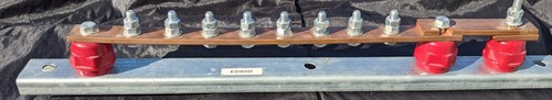 Copper earth bar 150mm2 - copper,