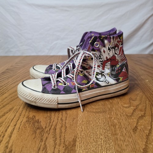 Harley quinn converse - quinn,